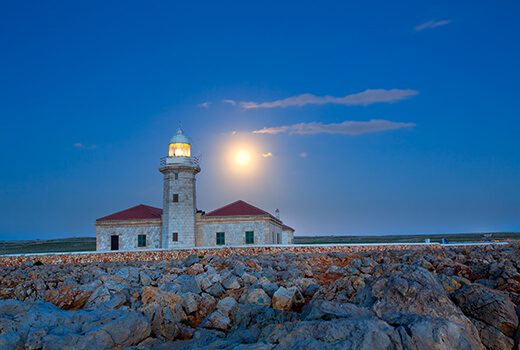 Faros en Menorca